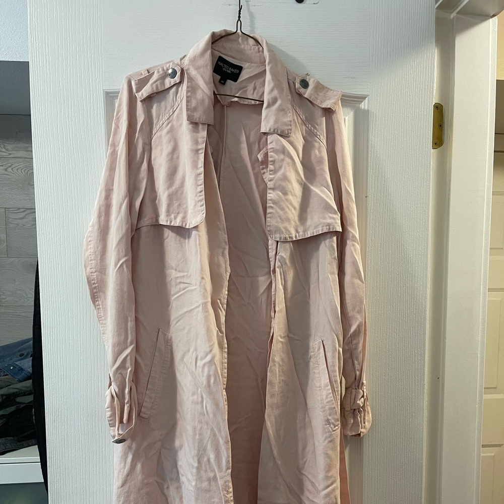 Walter Baker trench coat pink XS